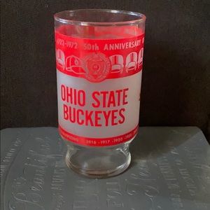 Ohio state 50th anniversary glass